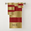 Search for burgundy and gold bath towels Pattern