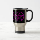 Search for pentagram travel mugs Witch