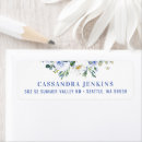 Search for blue graduation return address labels Floral