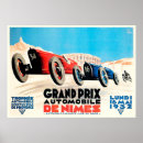 Recherche de grand prix posters Vintage