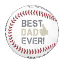 Search for best dad ever baseballs Daddy