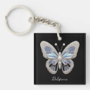 Recherche de papillons blancs porteclés Pour elle