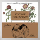 Search for vintage clothing posters Fashion