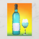Recherche de bouteille verre cartes postales Alcool