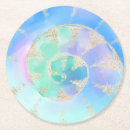 Recherche de coquilles dessous de verres Aquarelle