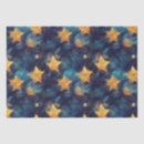 Search for starry sky tissue paper Blue