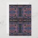 Search for abstract art christmas cards Geometric