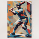 Recherche de baseball puzzles Illustration