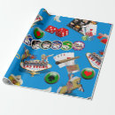 Search for blackjack wrapping paper Dice