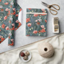Recherche de poppy wrapping paper Rouge