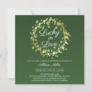 Search for clover square invitations Irish