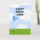Search for funny golf birthday cards Birdie