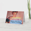 Search for pinup birthday cards Vintage