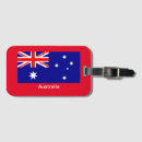 Recherche de drapeau australien bagages étiquettes Pays