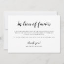 Search for in lieu of favours sign wedding signs Charity