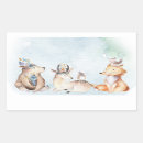 Search for owls rectangle stickers Animals