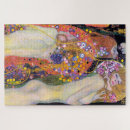 Recherche de peinture de klimt puzzles Coloré