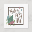 Recherche de citations de motivation cartes visite Positif