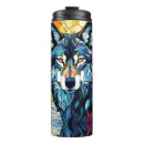 Search for wolf glass mugs Colourful