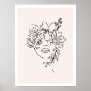 Recherche de le visage de la dame Fleurs