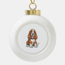 Search for basset hound ornaments Dog lover