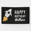 Search for outer space banners Rocket