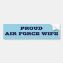 Search for wife bumper stickers Air