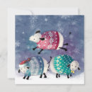Search for sheep christmas cards Snow
