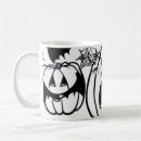 Search for carved pumpkin mugs Scary