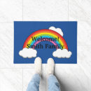 Search for rainbow doormats Girly