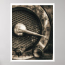 Recherche de vintage radio posters Sépia