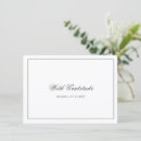 Search for black and white border cards Elegant