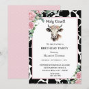 Search for cow print party invitations Kids