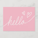 Recherche de lettrage cartes postales Rose