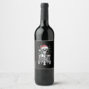 Search for skeleton wine labels Santa