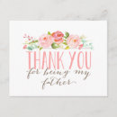 Search for dad thank you cards Floral