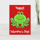 Search for cute frog valentines day cards Pink