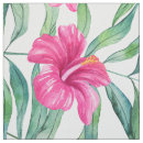 Search for tropical leaves pattern fabric Hibiscus