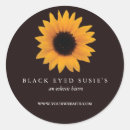 Search for black eyed susan flower stickers Daisy