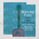 Recherche de guitar anniversaire invitations Rocker