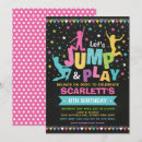 Recherche de trempoline invitations Fille