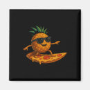 Recherche de ananas drôle magnets Été