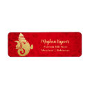 Search for hindu return address labels Ganesh