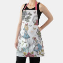 Search for alice wonderland aprons White rabbit