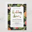 Search for beach shower wedding invitations Tropical