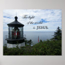 Search for jesus is the light of the world posters Christian