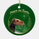 Search for airedale ornaments Airedale terrier dog