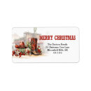 Search for wagon return address labels Rustic