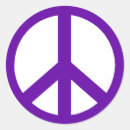 Search for purple peace sign stickers Anti war