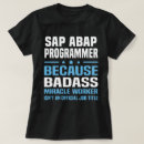Search for sap tshirts Job